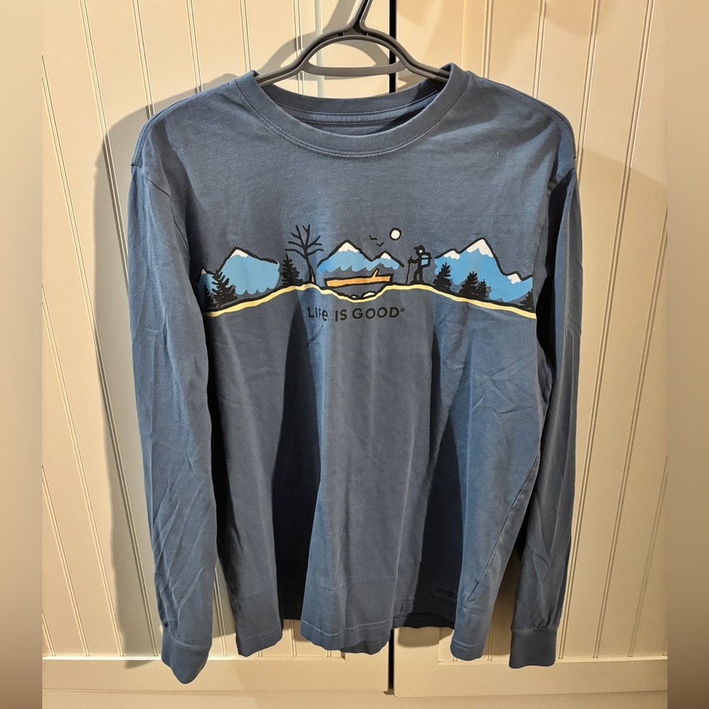 Men’s Life is Good Long Sleeve Tee